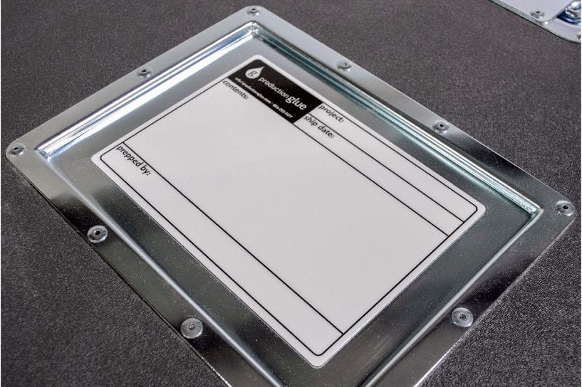 Customised Road Case Label 2