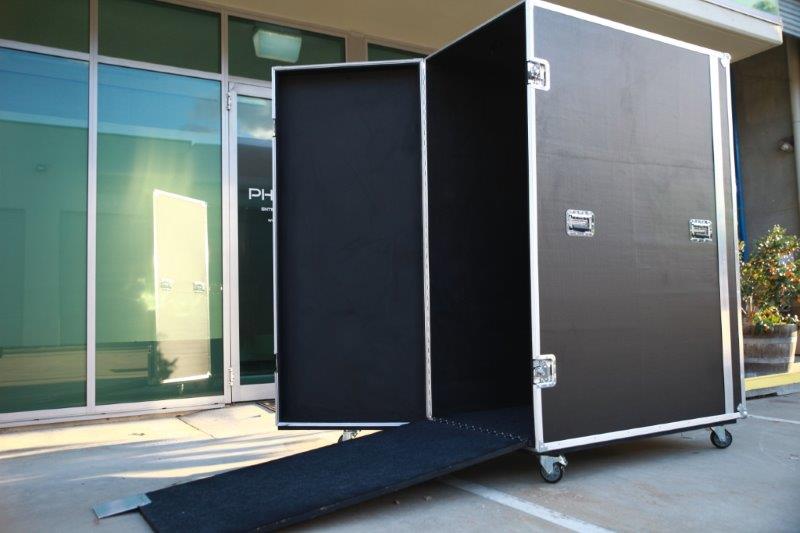 Road Case With Ramp Access For Workhouse'S Mobile Computer Station 1 Road Case With Ramp 1 1