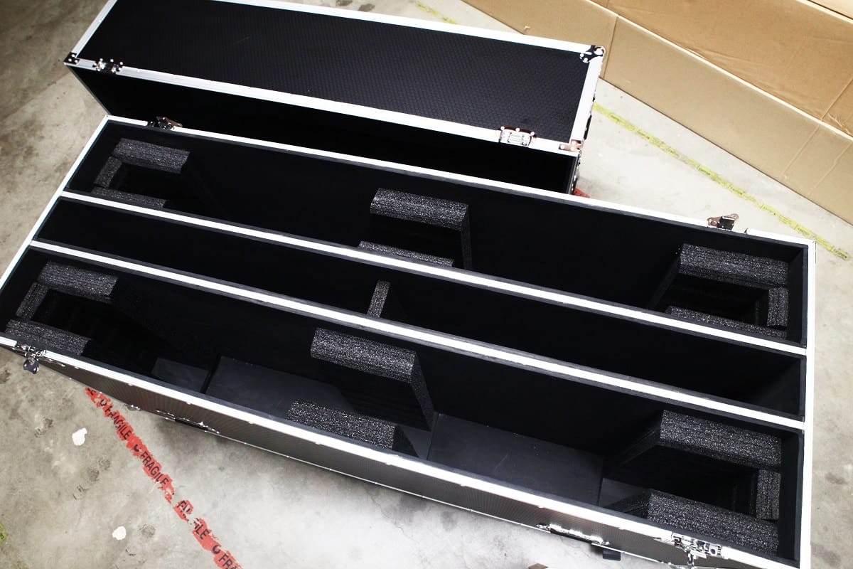 Twin 65&Quot; Sony Tv Road Case For The Display Builders 1 Twin 65&Quot; Sony Tv Road Case For The Display Builders