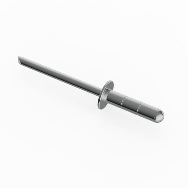Groove rivet steel 18mm