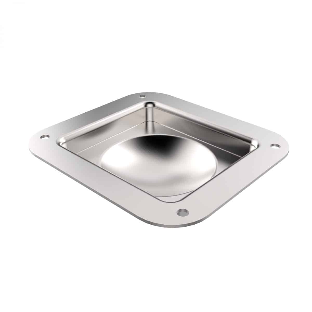 Armor Yr-6503C Small Road Case Castor Dish With Shallow Recess