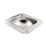Armor Yr-6503C Small Road Case Castor Dish With Shallow Recess
