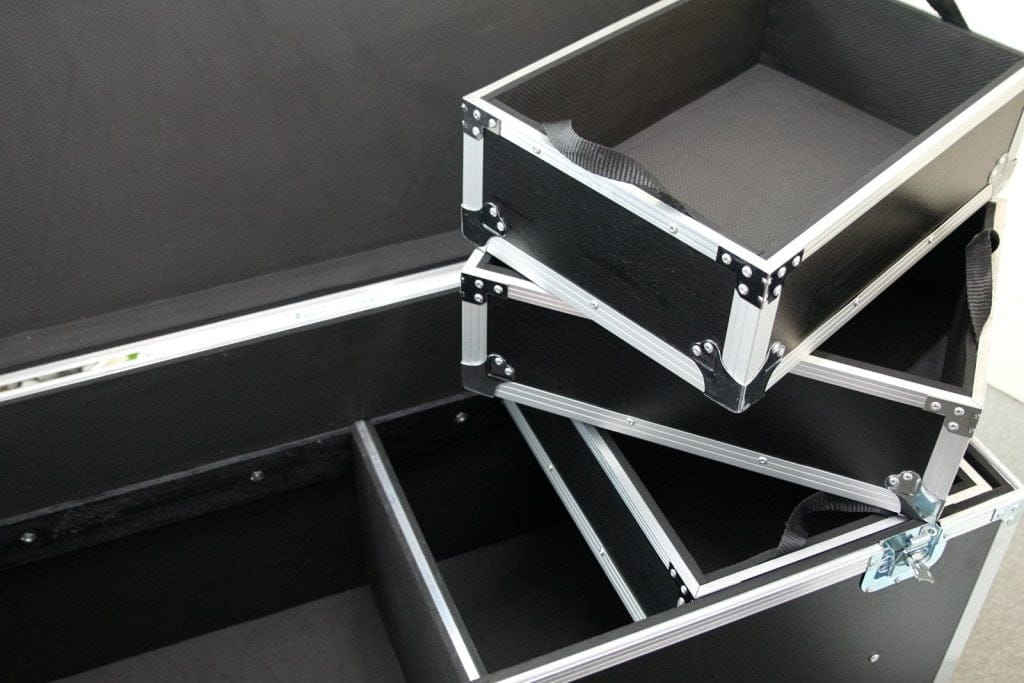 5-Compartment Road Case For Cable Storage 3 5-Compartment Road Case For Cable Storage