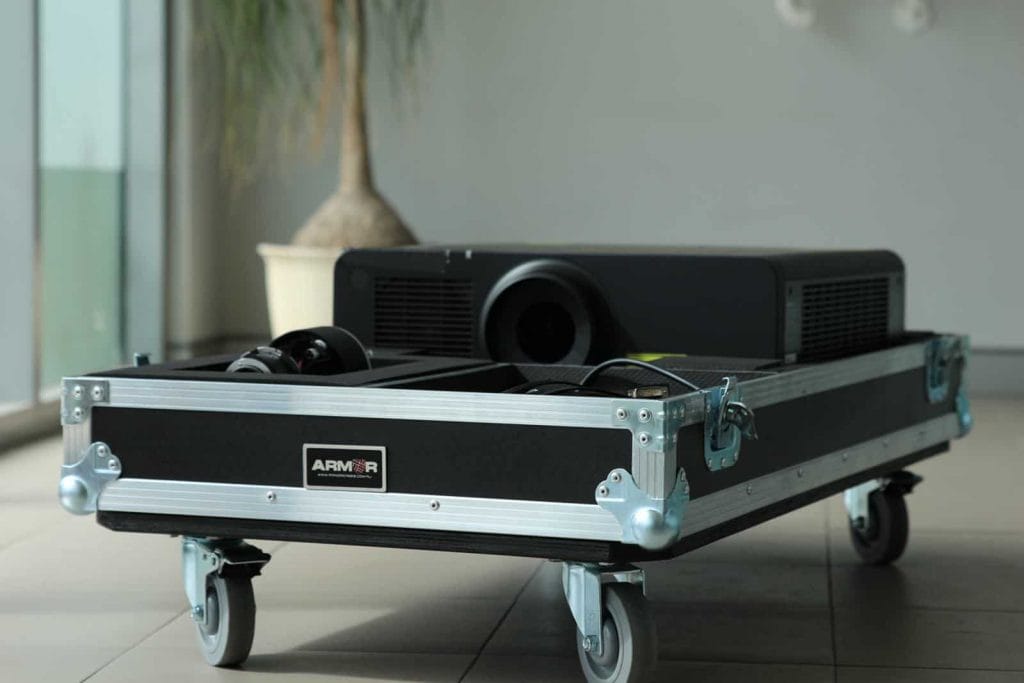 Road Case For The Panasonic Pt-Rz660 Projector