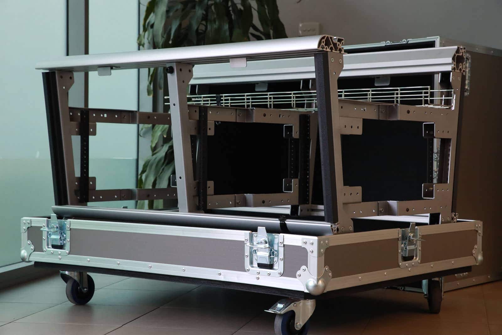 Two Bay Bench Road Cases For Nep Australia