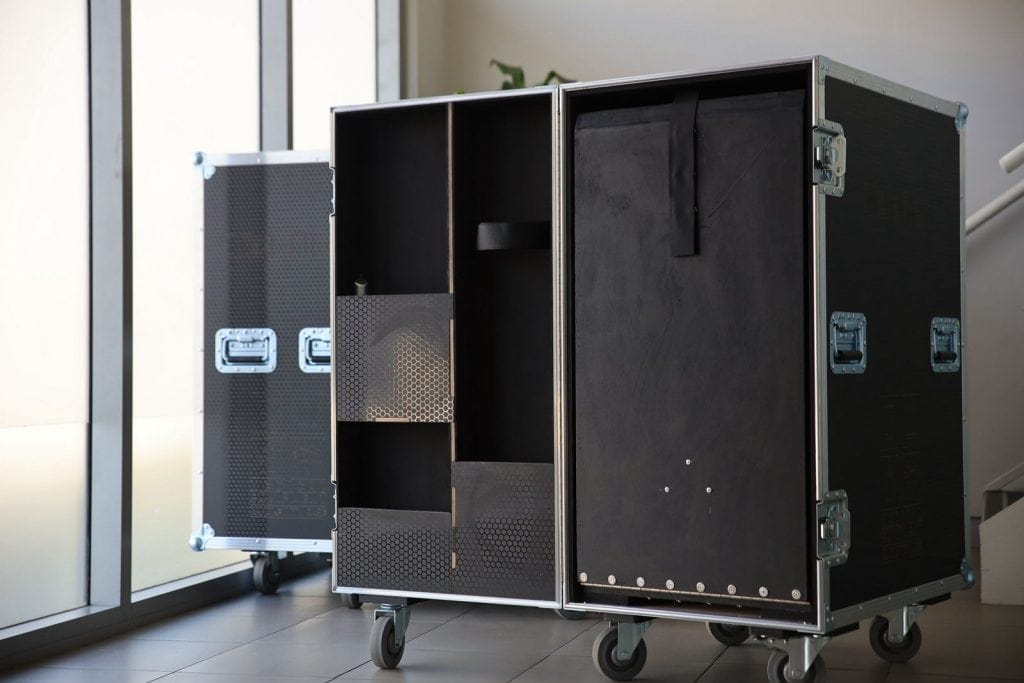 Medical Transport Case With Built In Ramp For Teleflex