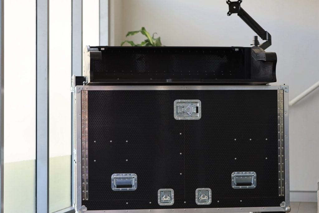 Flip Audio Console Case For Pqi Audio Visual