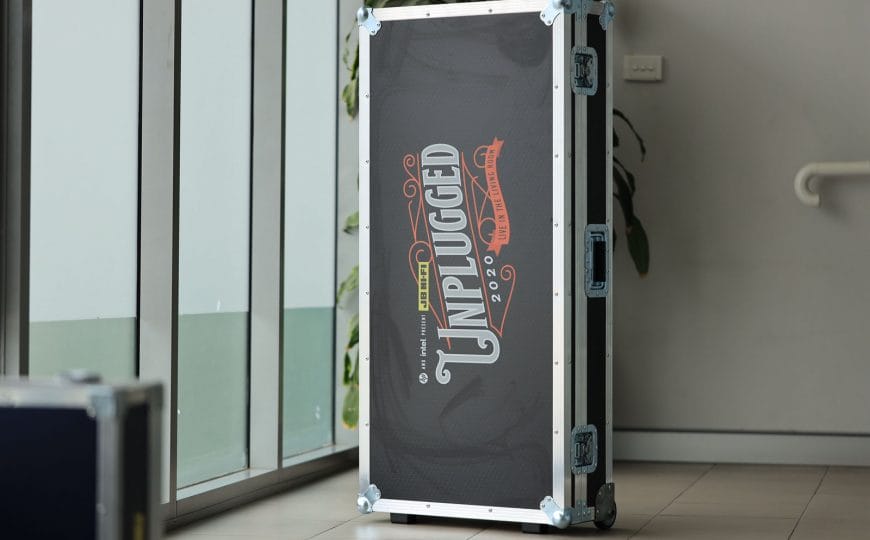 Road Case Logo And Artwork Engraving 1 Custom Built Transport Case For Omgxp