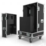 Split Lid- Road Case For Dbtechnologies Vio L208 Line Array Speaker System 4In1 Rigged