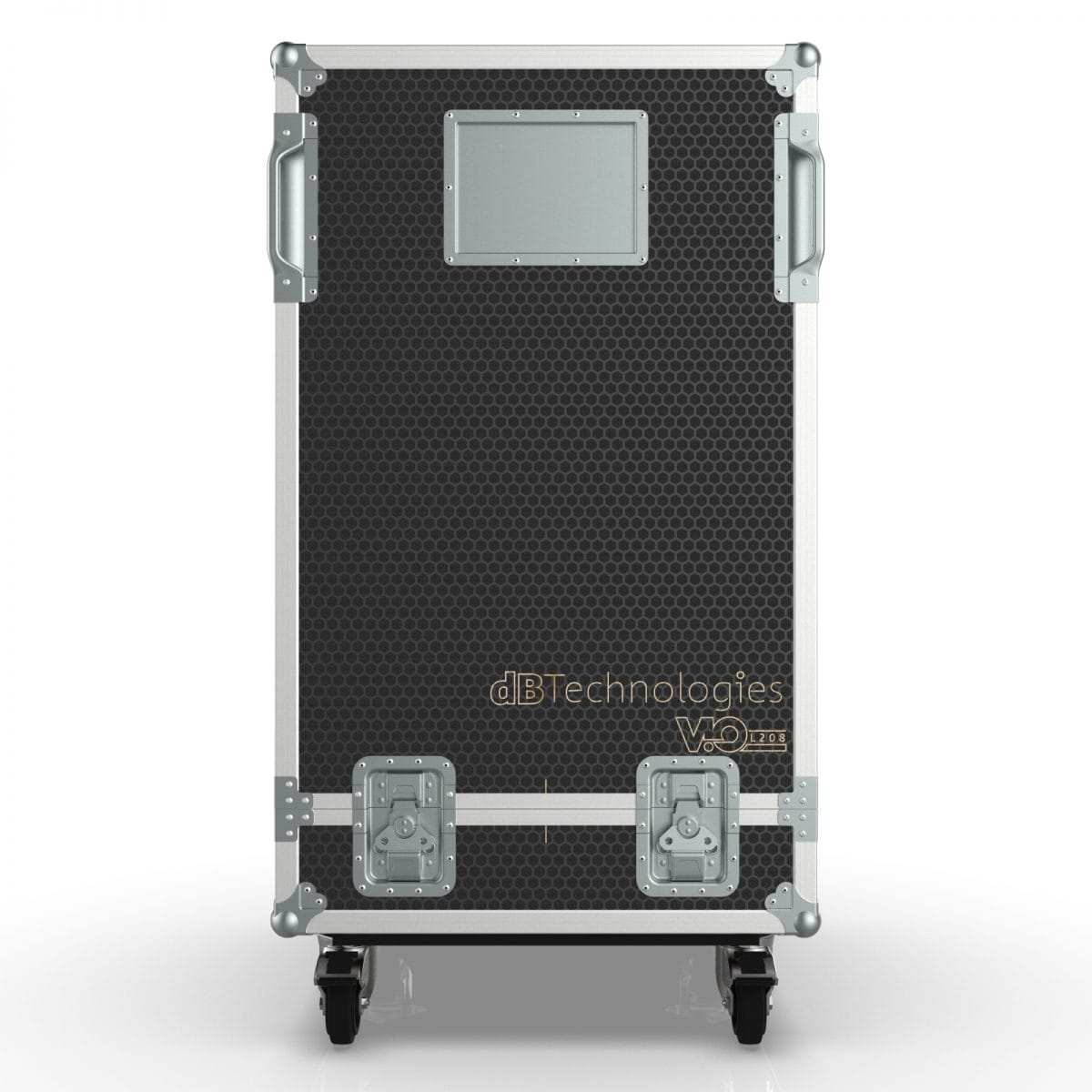 Front- Road Case For Dbtechnologies Vio L208 Line Array Speaker System 4In1 Rigged