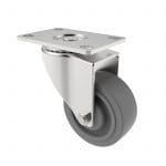 Carjet 2E-B 75Mm-3″ Rubber Swivel Castor