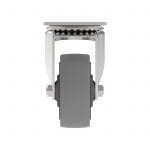 Carjet 2E-B 75Mm-3″ Rubber Swivel Castor
