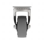 Carjet 2E-B 75Mm-3″ Rubber Swivel Castor