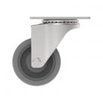 Carjet 2E-B 75Mm-3″ Rubber Swivel Castor