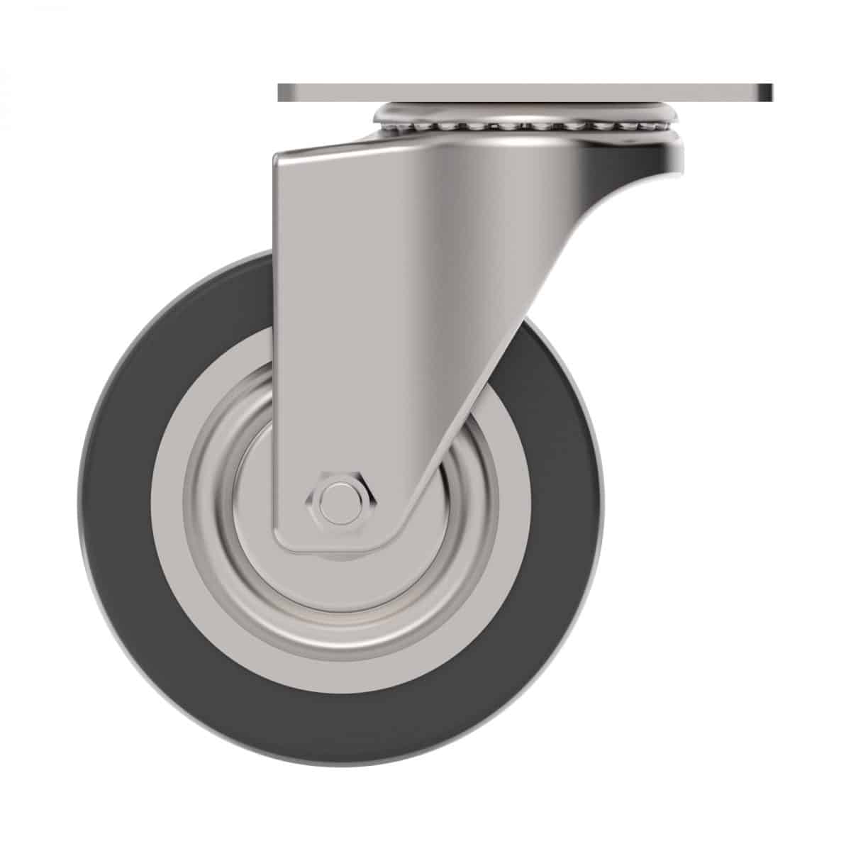 Carjet 3B 100Mm/4&Quot; Polyurethane Swivel Castor