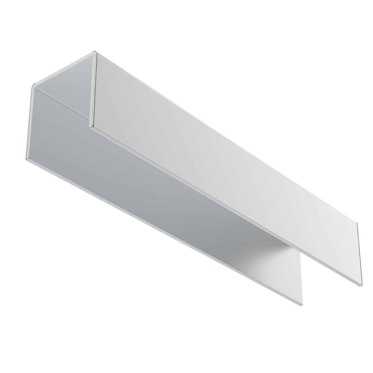 U18 18Mm Aluminium U-Cap Extrusion