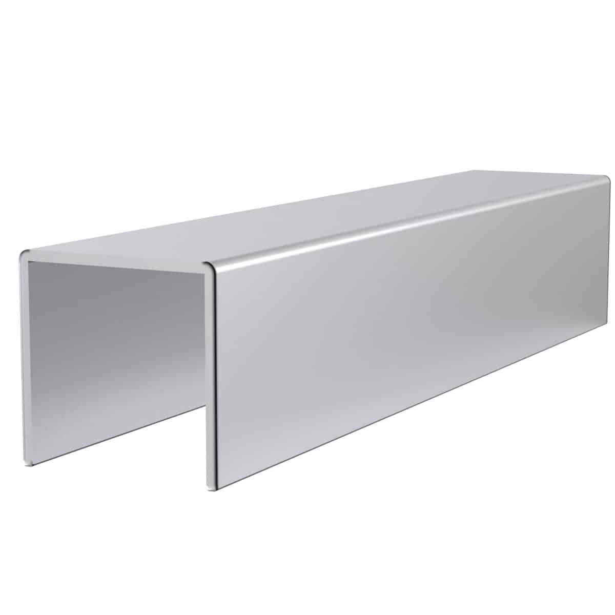 U18 18Mm Aluminium U-Cap Extrusion