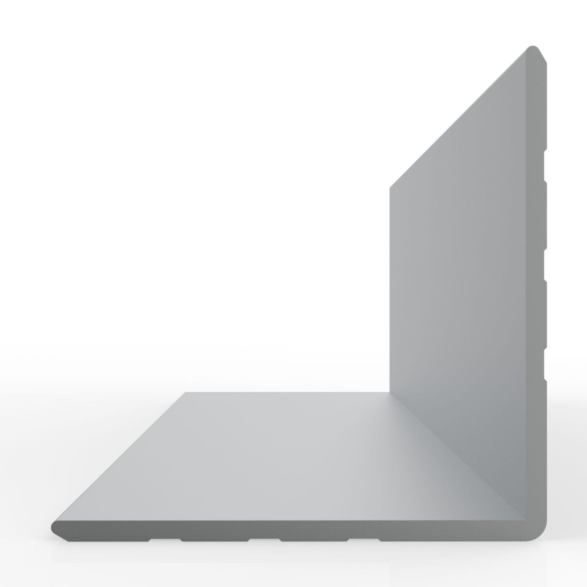 Sa35 Aluminum Single Angled Extrusion, 35X35Mm, 2.0Mm Thickness