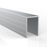 U12B 12Mm Aluminium U-Cap Extrusion