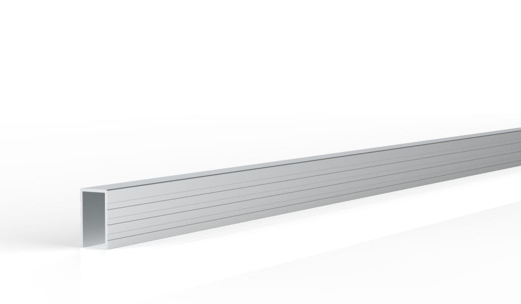 U9B 9Mm Aluminium U-Cap Extrusion