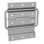 Large Surface Mountable Lid Stay Has A Hinge Built Into It