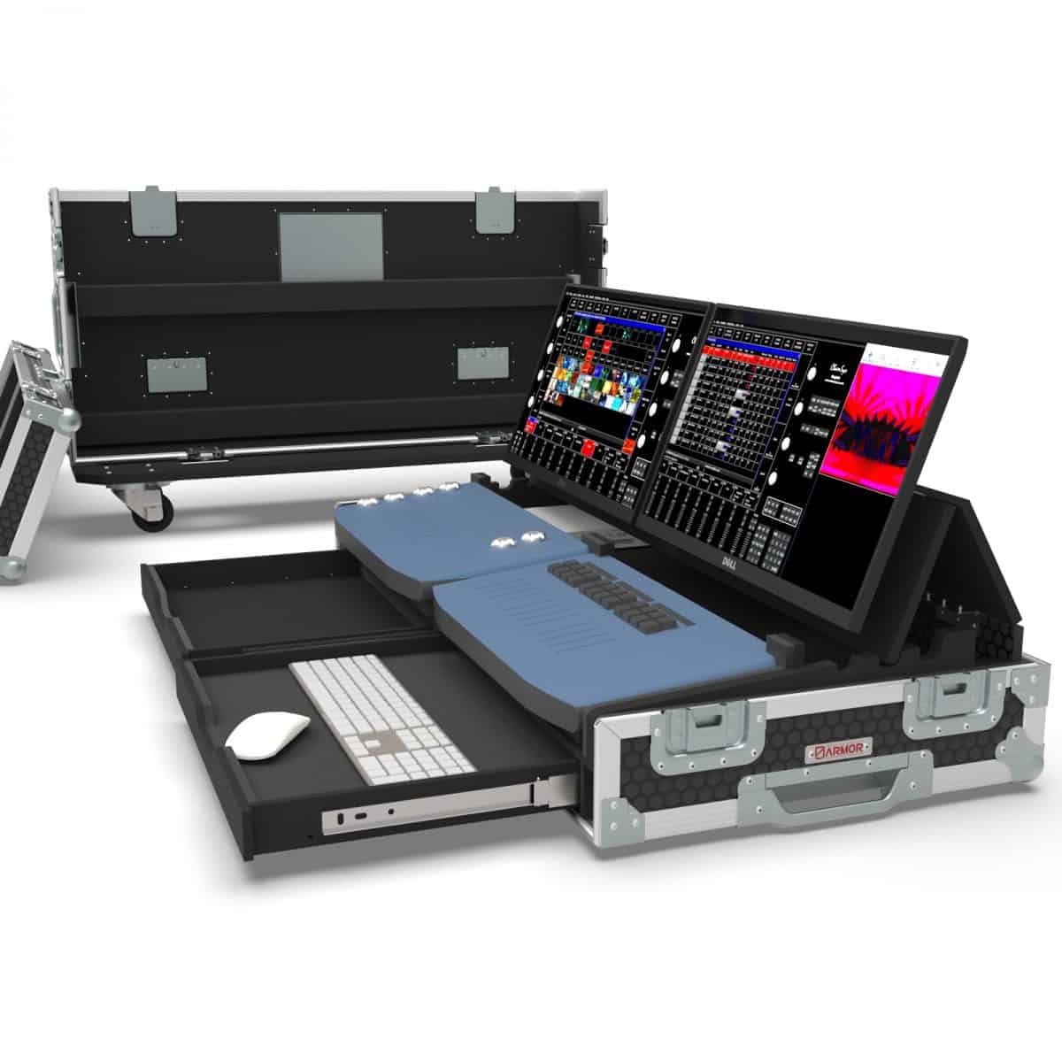 Road Case For Chamsys Magicq Pc Wing And Fader Wing