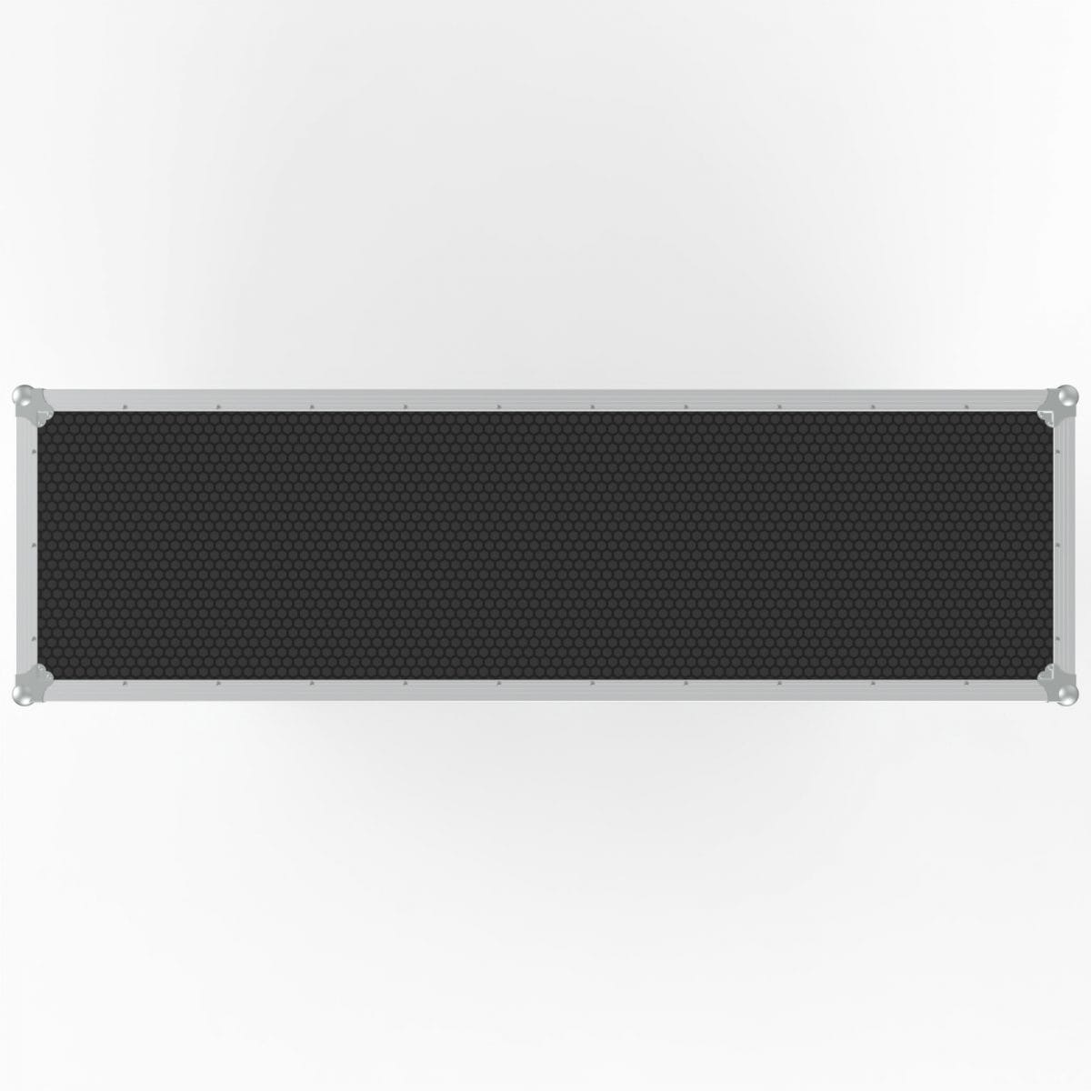 Twin Tv Road Case With End Compartment