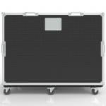 Video Production Workstation Road Case Flypack For Ws Lux 2