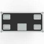Twin Speaker Road Case 15 Inches