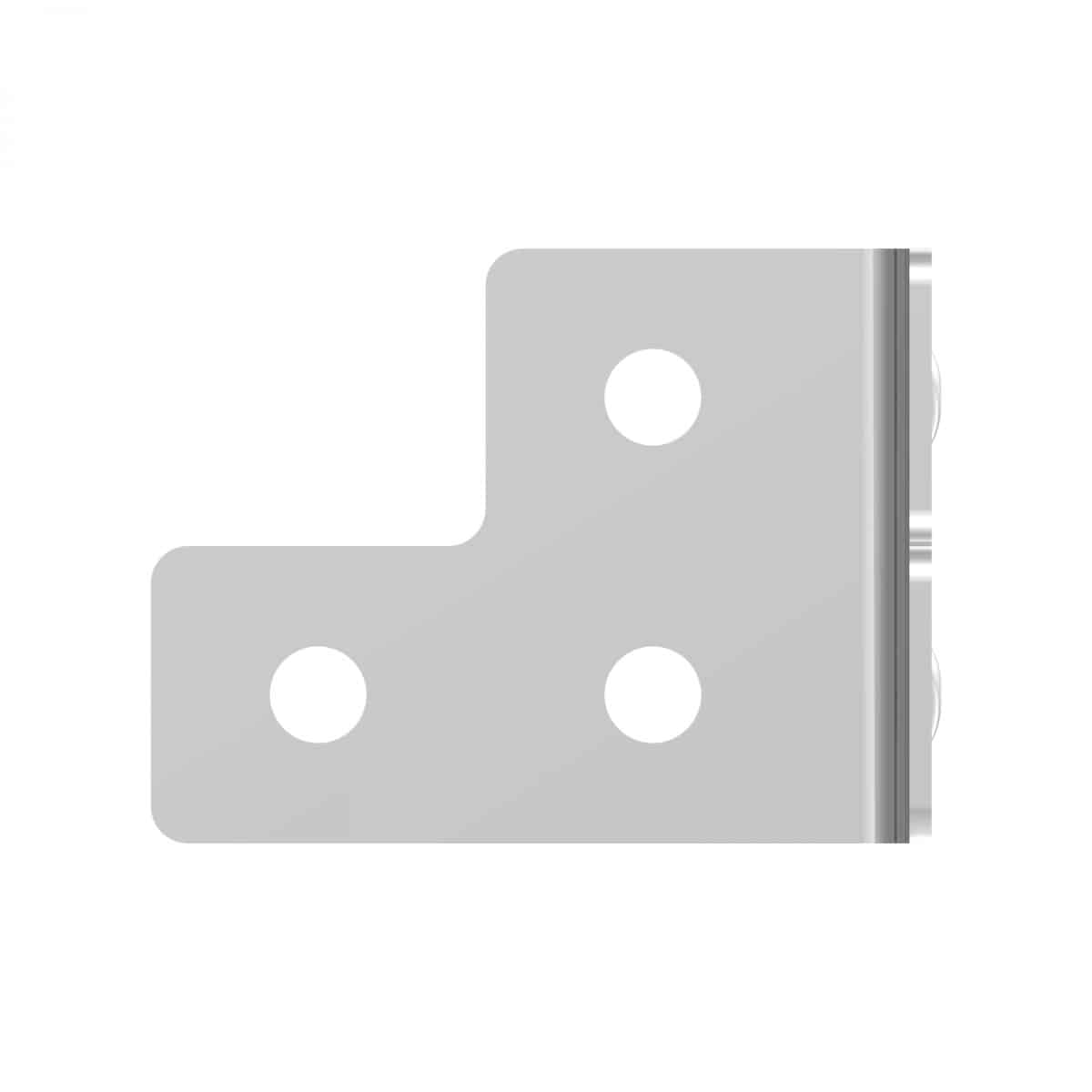 Armor B4301 Small 6 Hole Corner Brace With Strengthening Ribs
