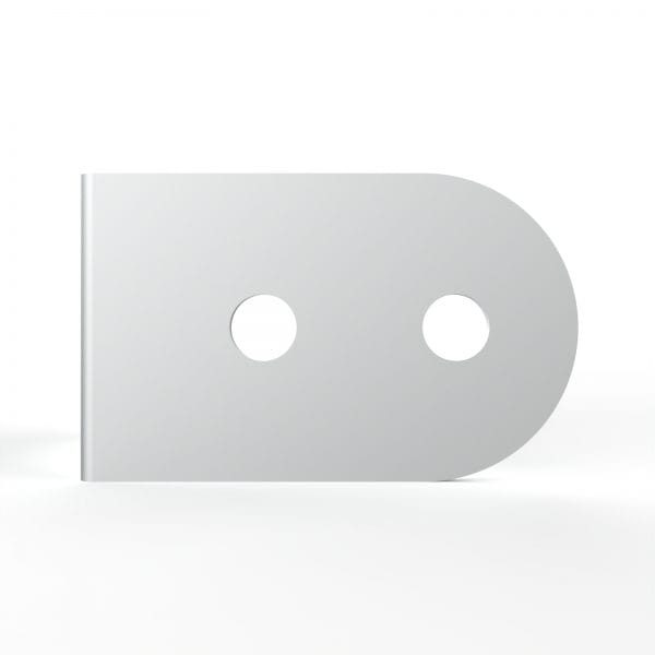 ARMOR Hardware B4602 4 Hole Corner Angle Steel Brace
