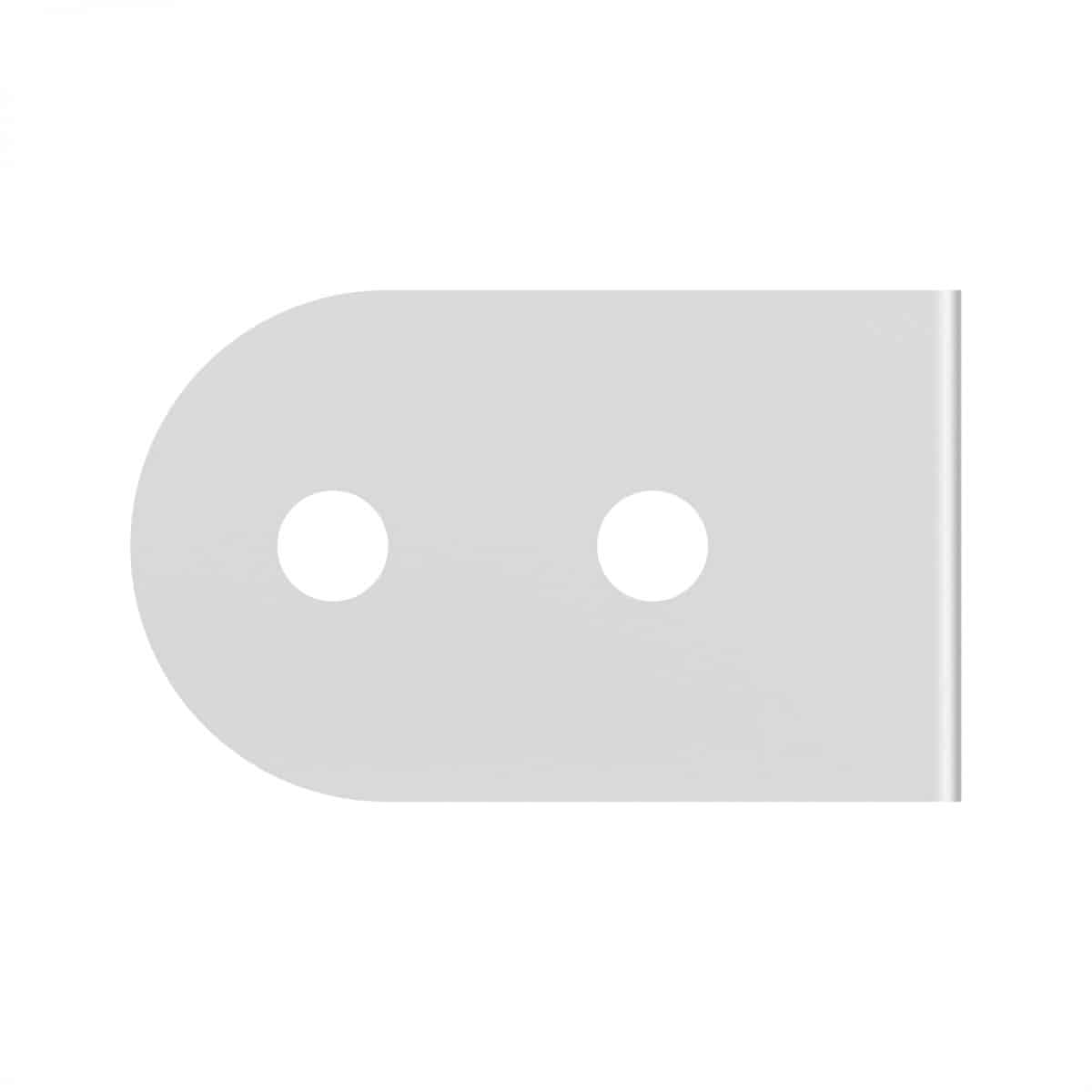 Armor Hardware B4602 4 Hole Corner Angle Steel Brace
