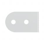 Armor Hardware B4602 4 Hole Corner Angle Steel Brace