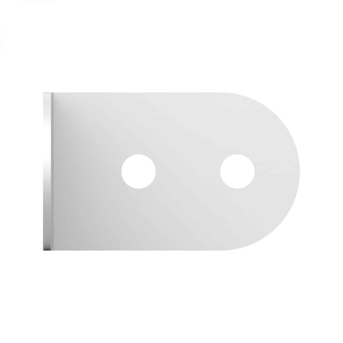 Armor Hardware B4602 4 Hole Corner Angle Steel Brace