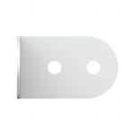 Armor Hardware B4602 4 Hole Corner Angle Steel Brace