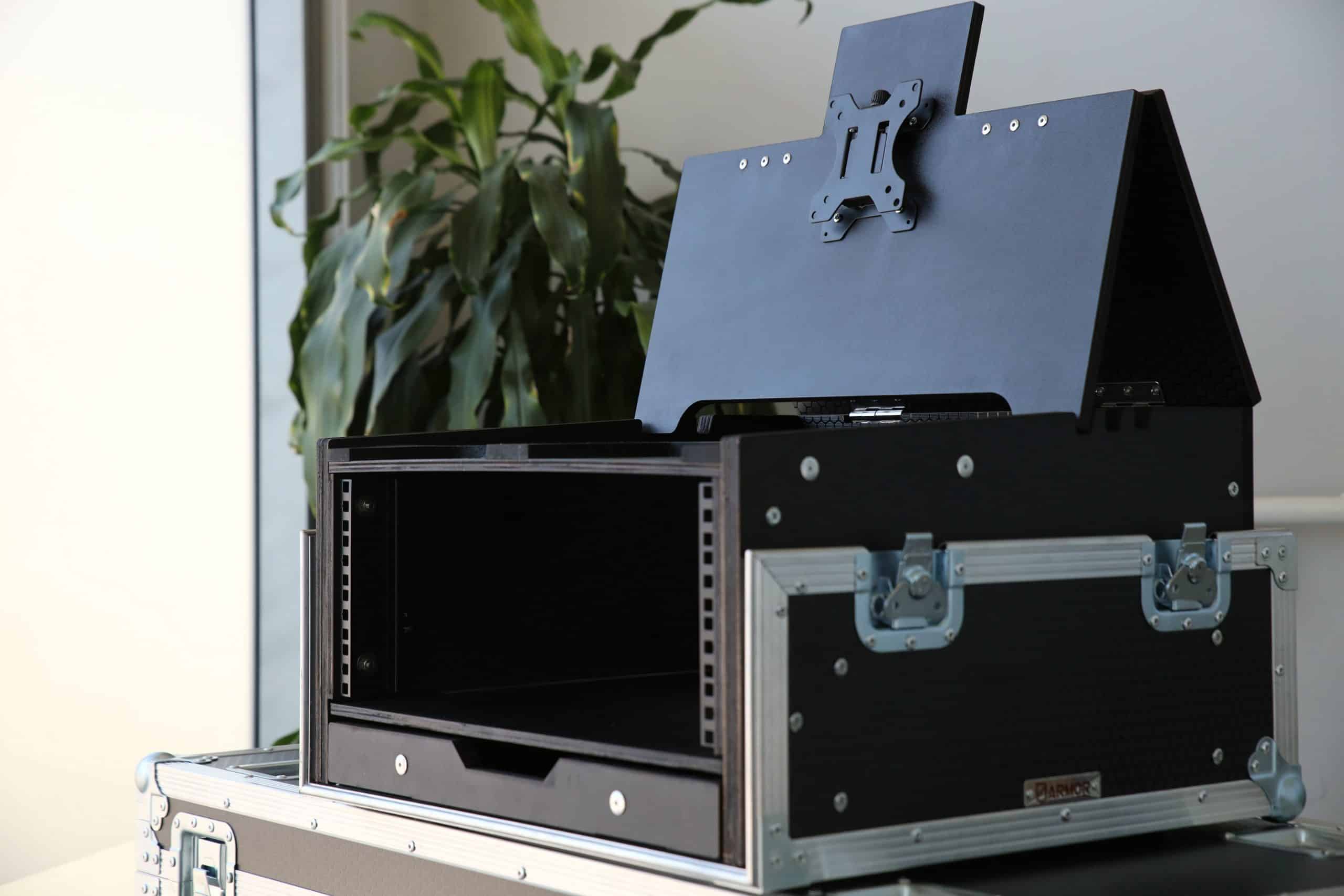 Customized Flypack Case For Video Production With Media Server 1 Media Server Case1