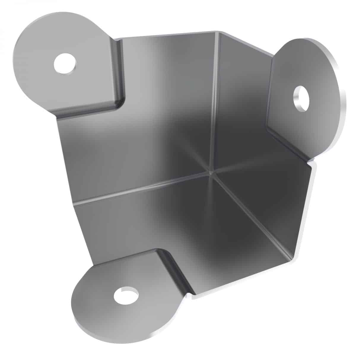 Armor C2094 Small 3 Hole Flat Corner With Offset
