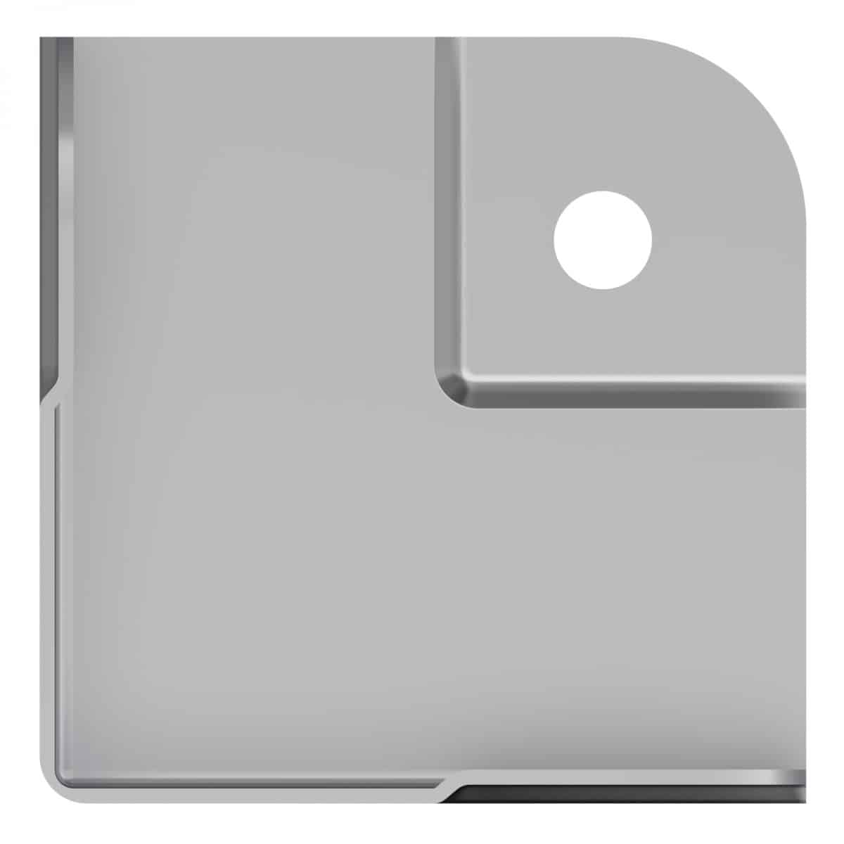 Armor C2221 Small Flat Steel Corner