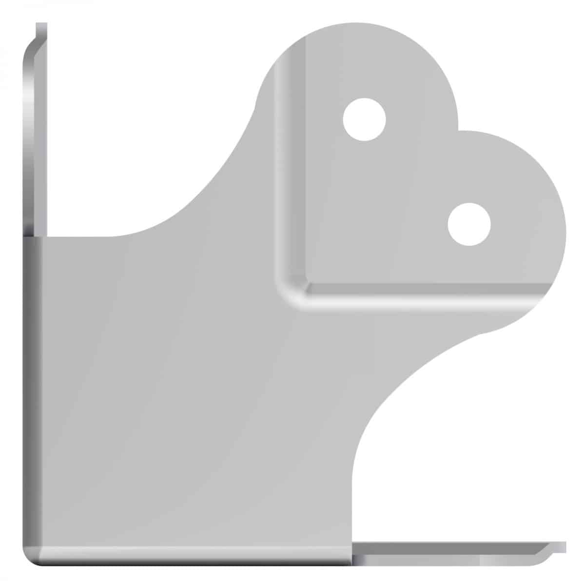 Armor C3202 Large Flat Corner With 30Mm Recess