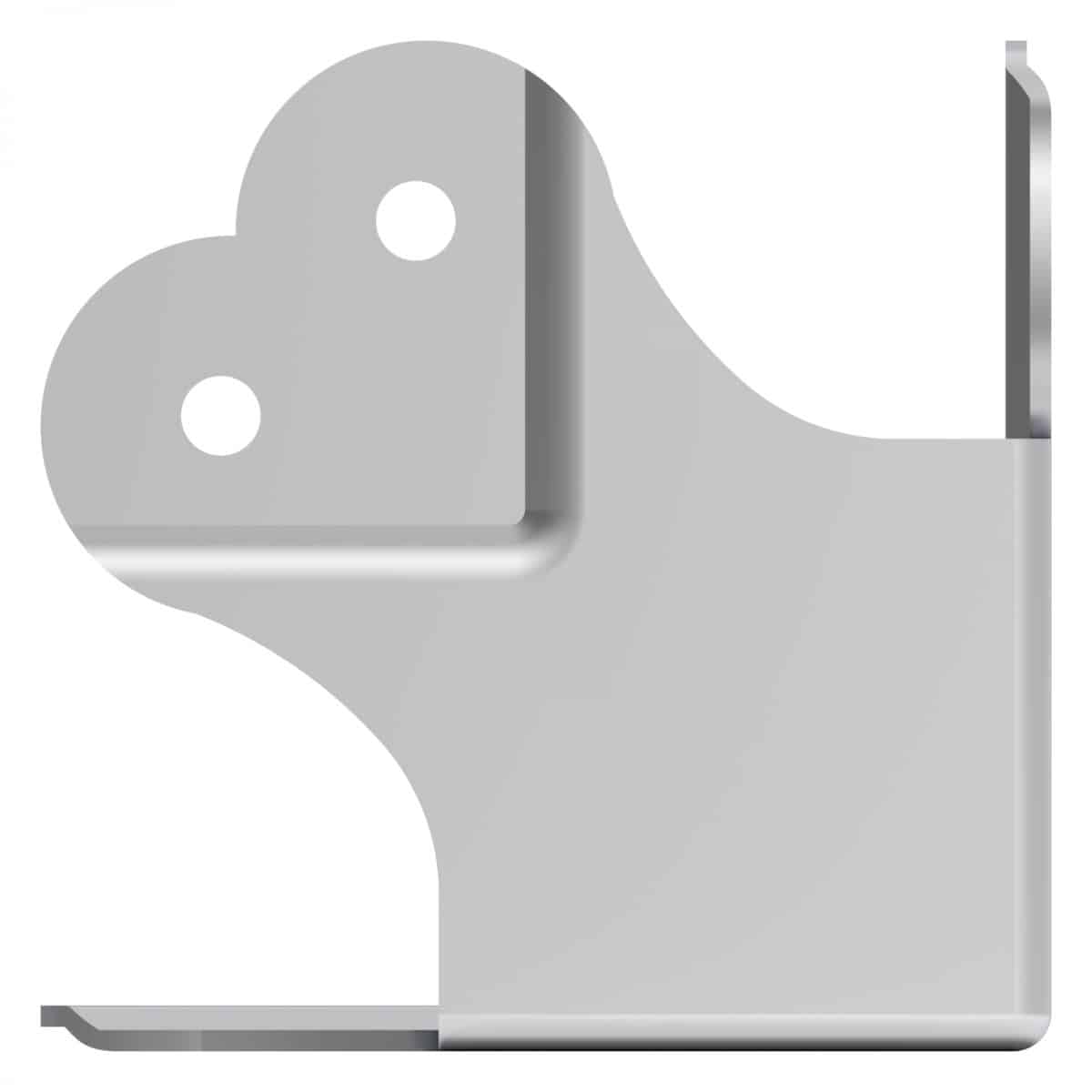 Armor C3202 Large Flat Corner With 30Mm Recess