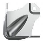 Armor C3330 Medium Ball Corner With Flush Base