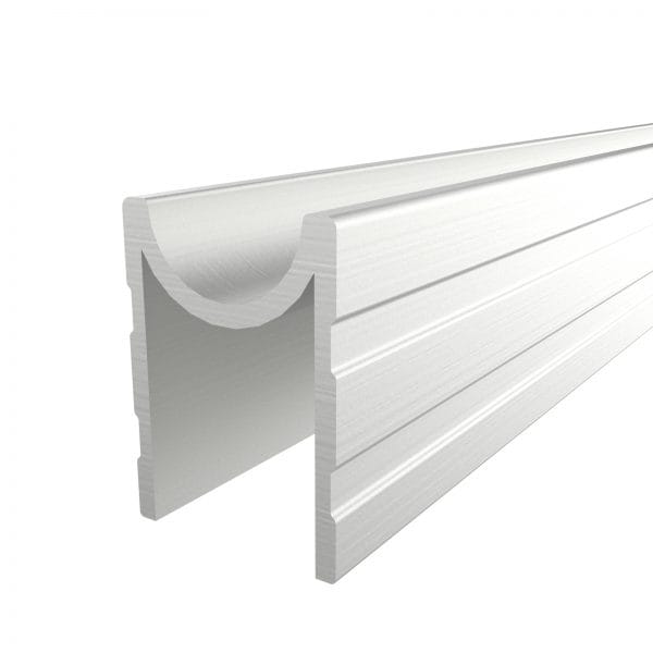 E-E15-G9 Aluminum Groove Edge Extrusion 9MM Gap