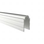E-E15-T9 Aluminum Tongue Edge Extrusion 9Mm Gap