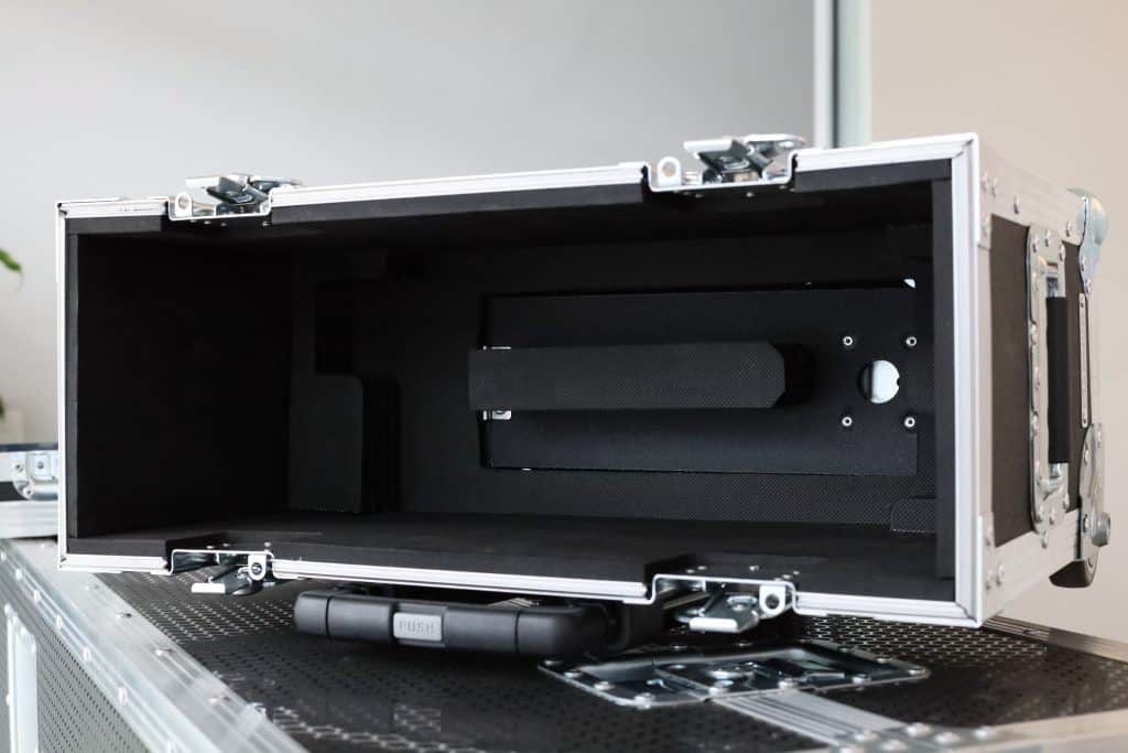 Transport Case With Pull-Out Handle For Day Design Pty. Ltd.