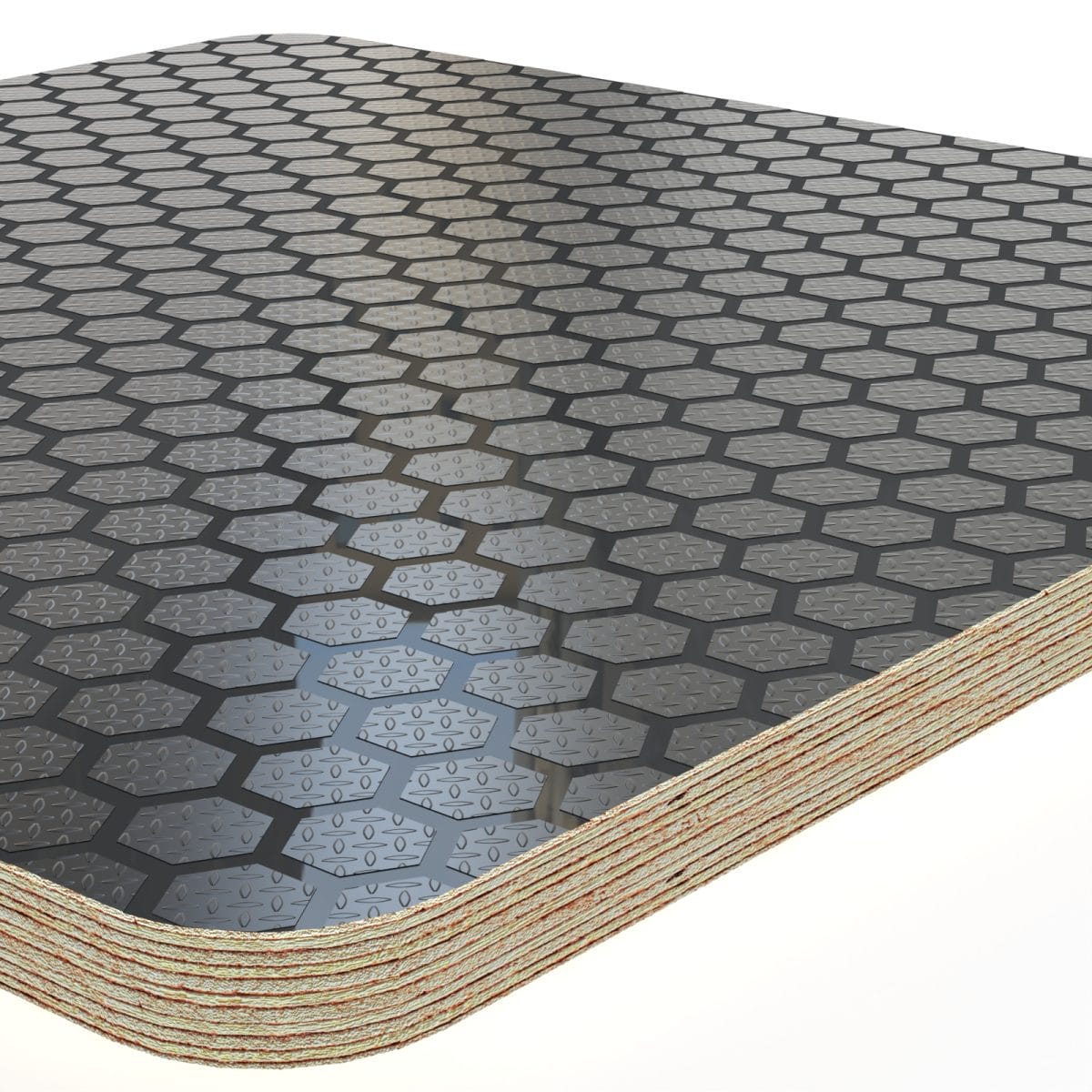 P1200 Series Laminated Birch Plywood, 1220X2440Mm, 12.5Mm