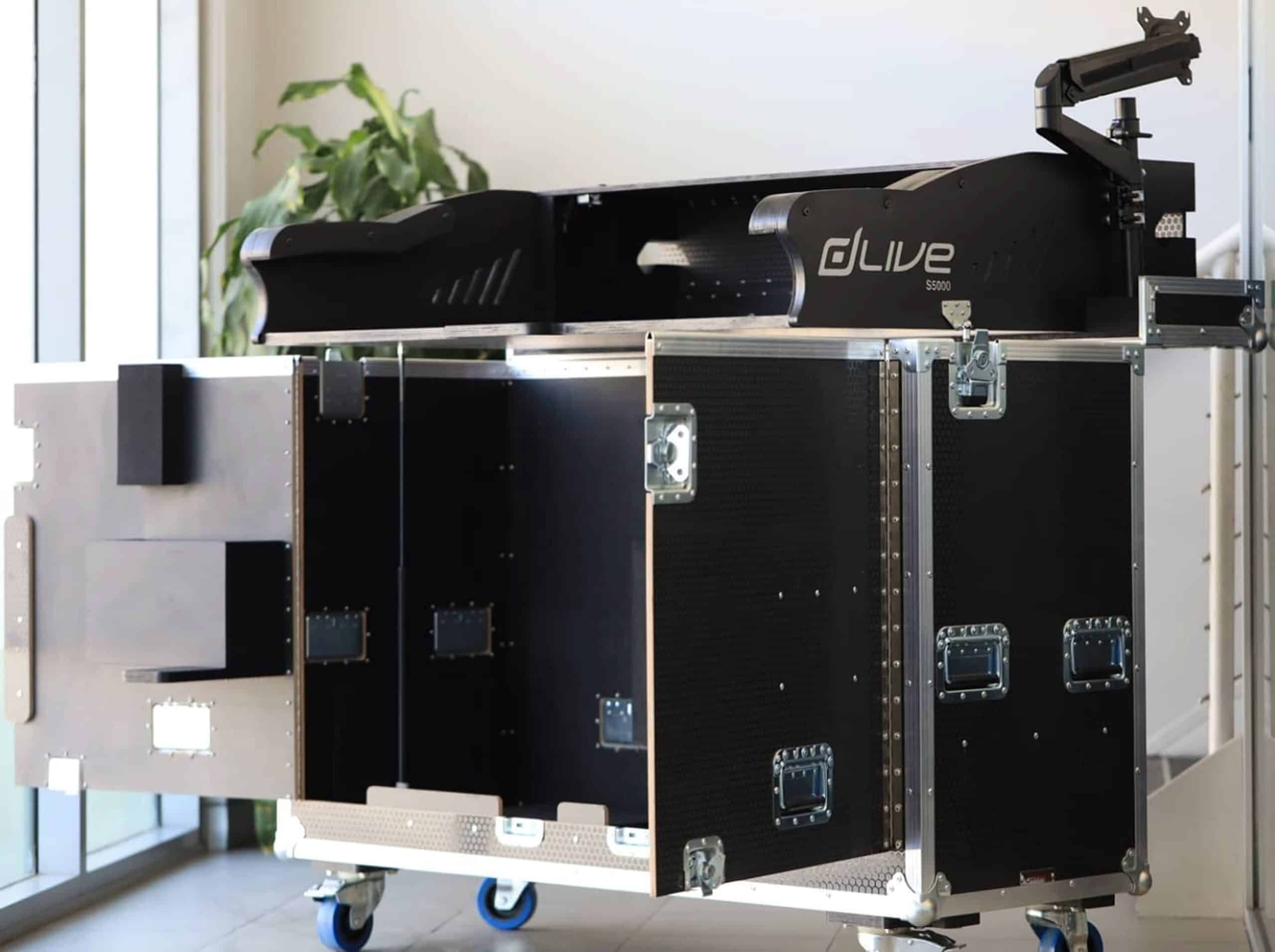 Flip Flight Case For Allen &Amp; Heath Audio Mixer Dlive S5000