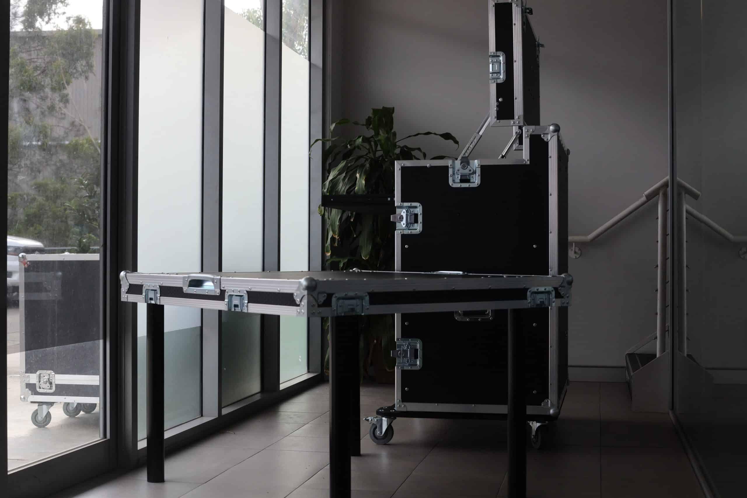 Flypack Video Production Workstation Road Case Ws-Vr 3 Flypack Video Production Workstation Road Case Ws-Vr