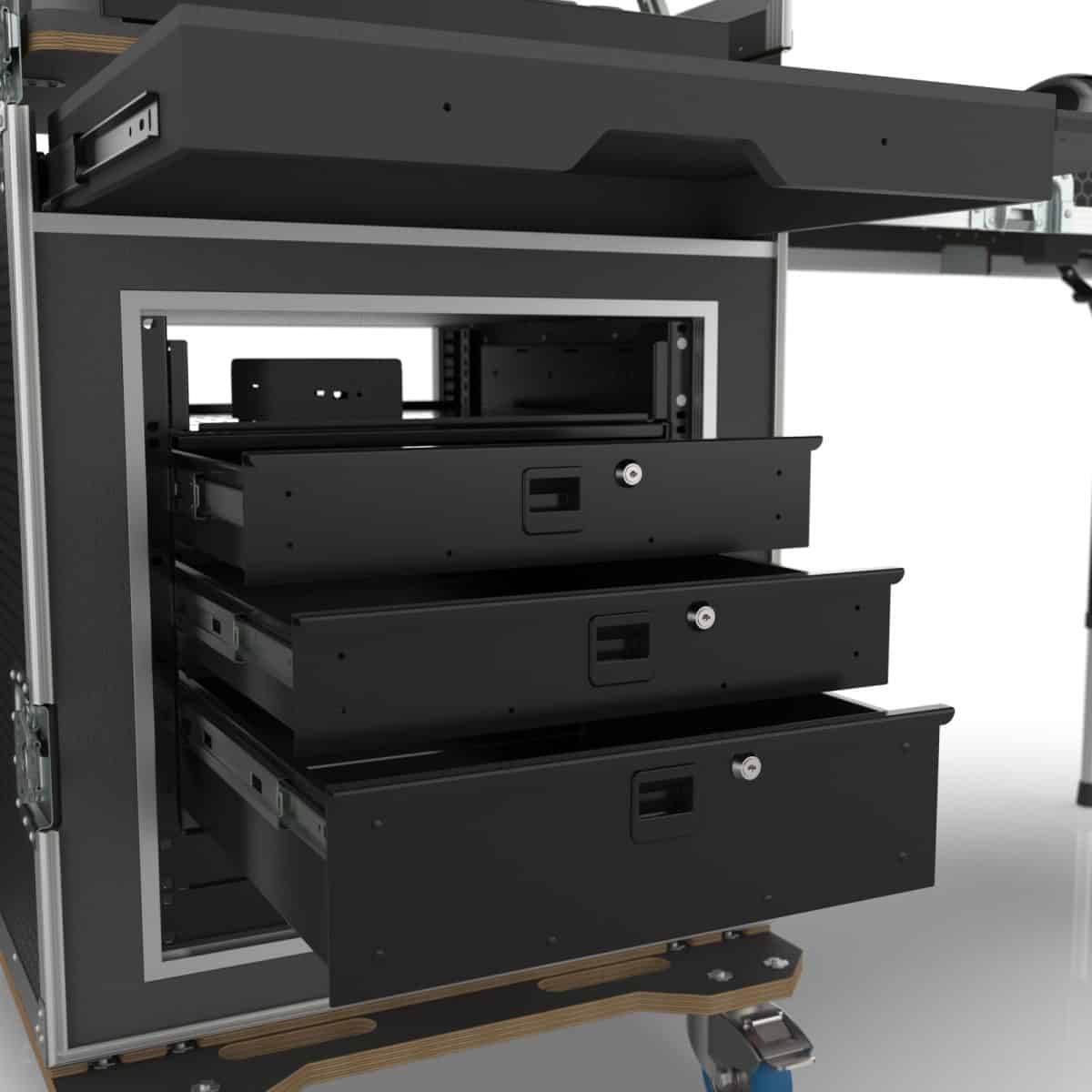 Road Case For Lighting Console Onyx Nx-Wing