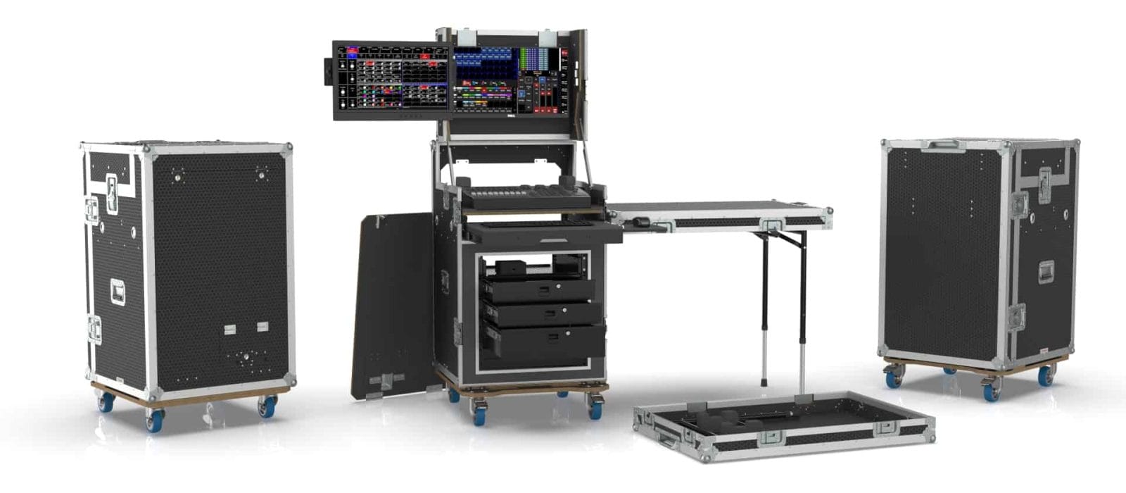 Road Case For Lighting Console Onyx Nx-Wing