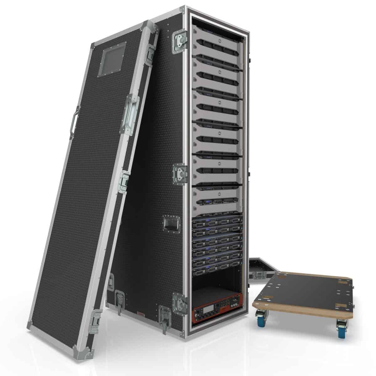 Rf40 Shock Mounted Suspended Rack Case
